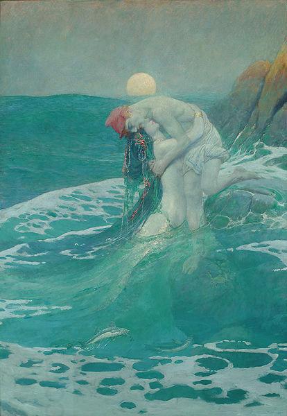 Howard Pyle The Mermaid oil painting picture